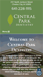 Mobile Screenshot of centralparkdentistrycc.com